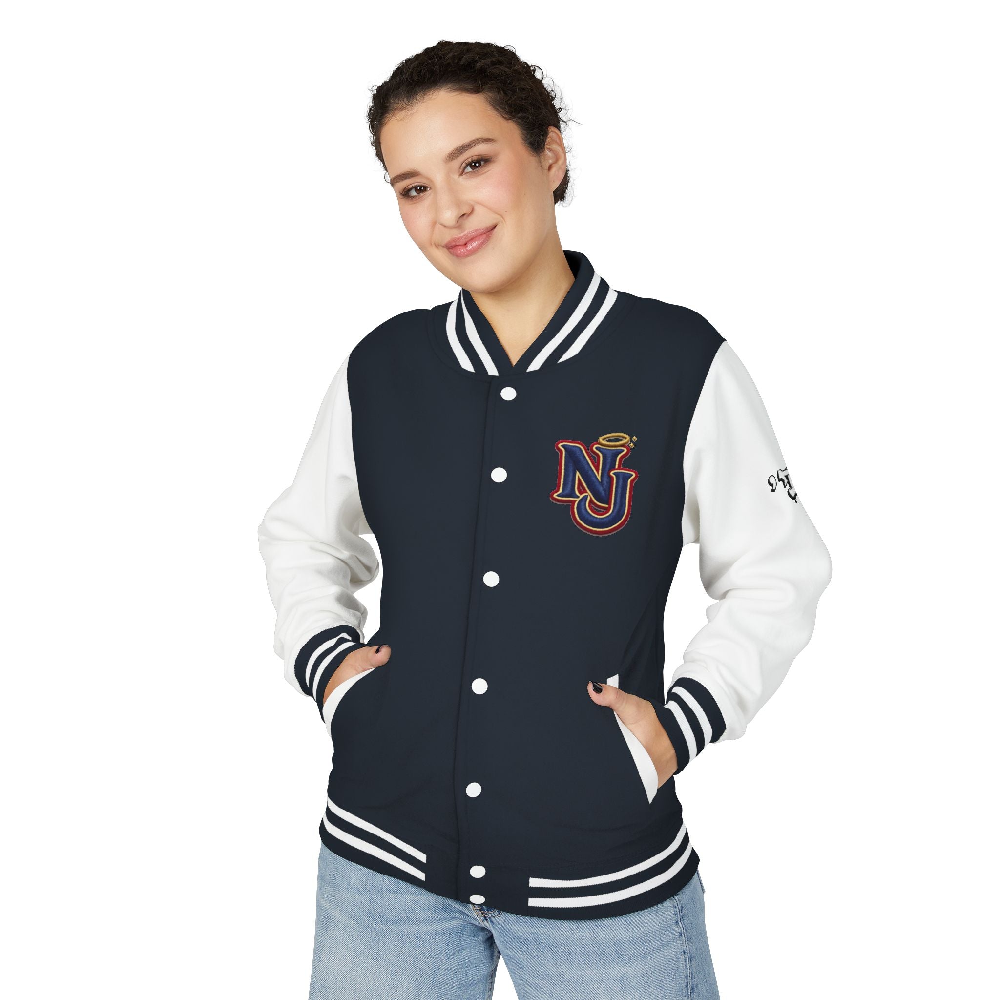 FURDREAMS “EWR” VIII Graffiti Shield Letterman Jacket