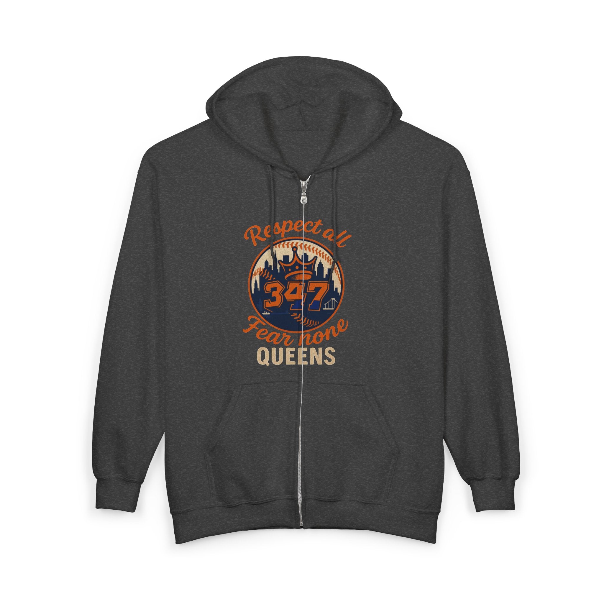 FURDreams “NYC OGTiktok IV” Unisex Full Zip Hoodie for Warmth and Style