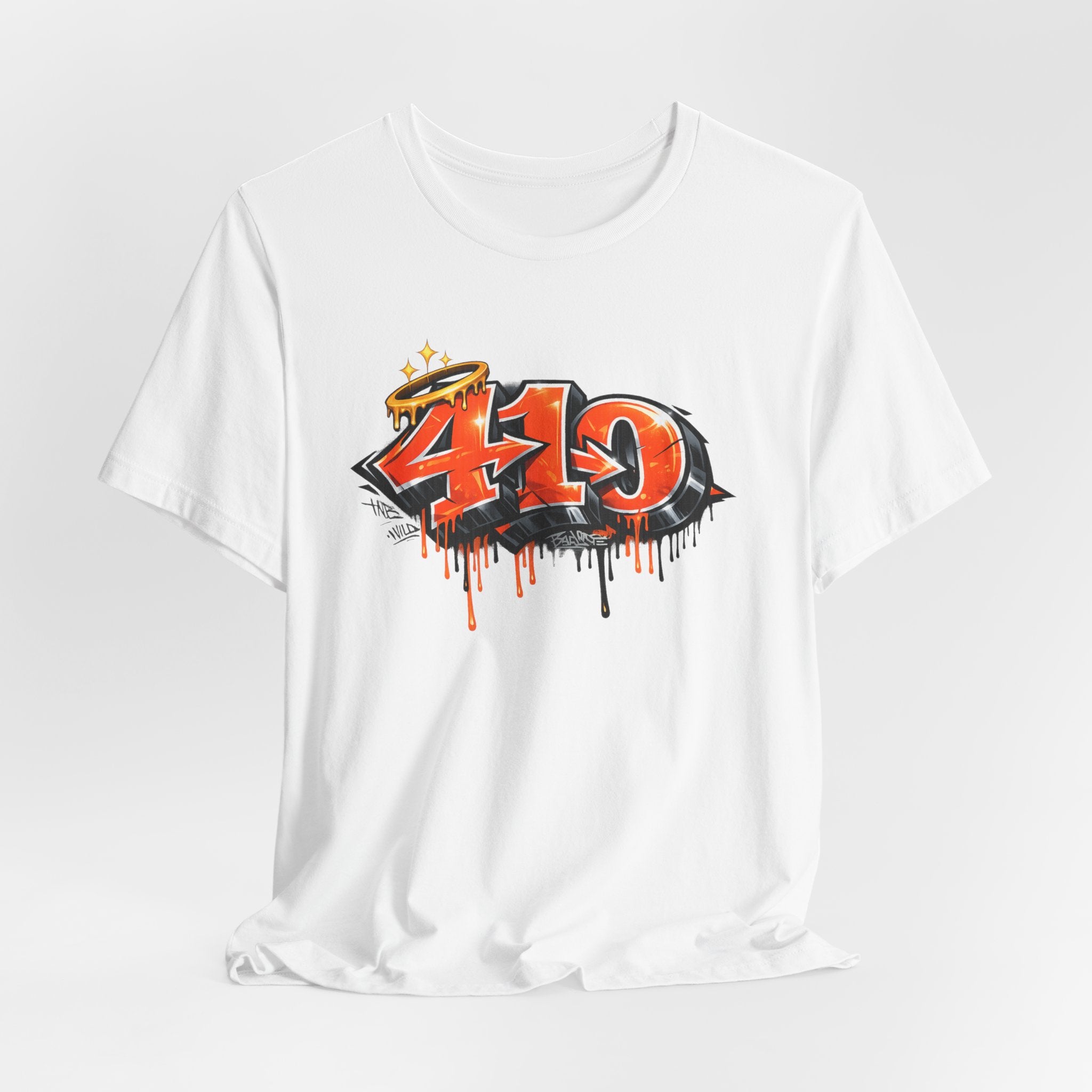 FURDreams “410” Graffiti Street Art Tee — Urban Drip Graphic T-Shirt