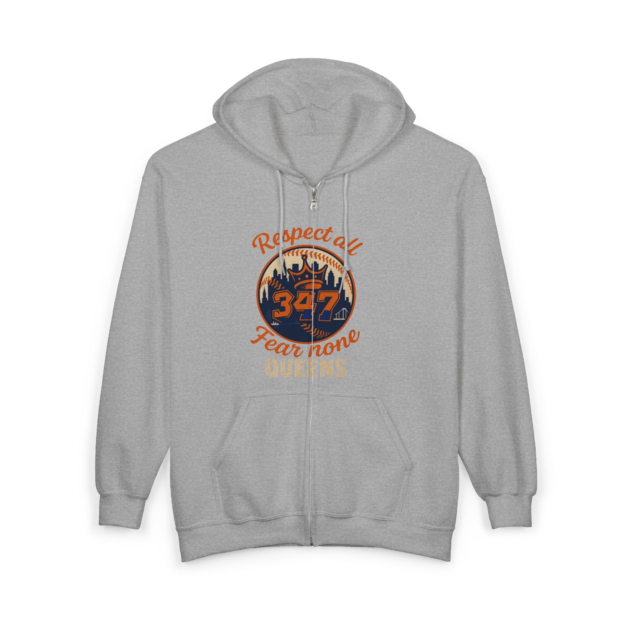 FURDreams “NYC OGTiktok IV” Unisex Full Zip Hoodie for Warmth and Style