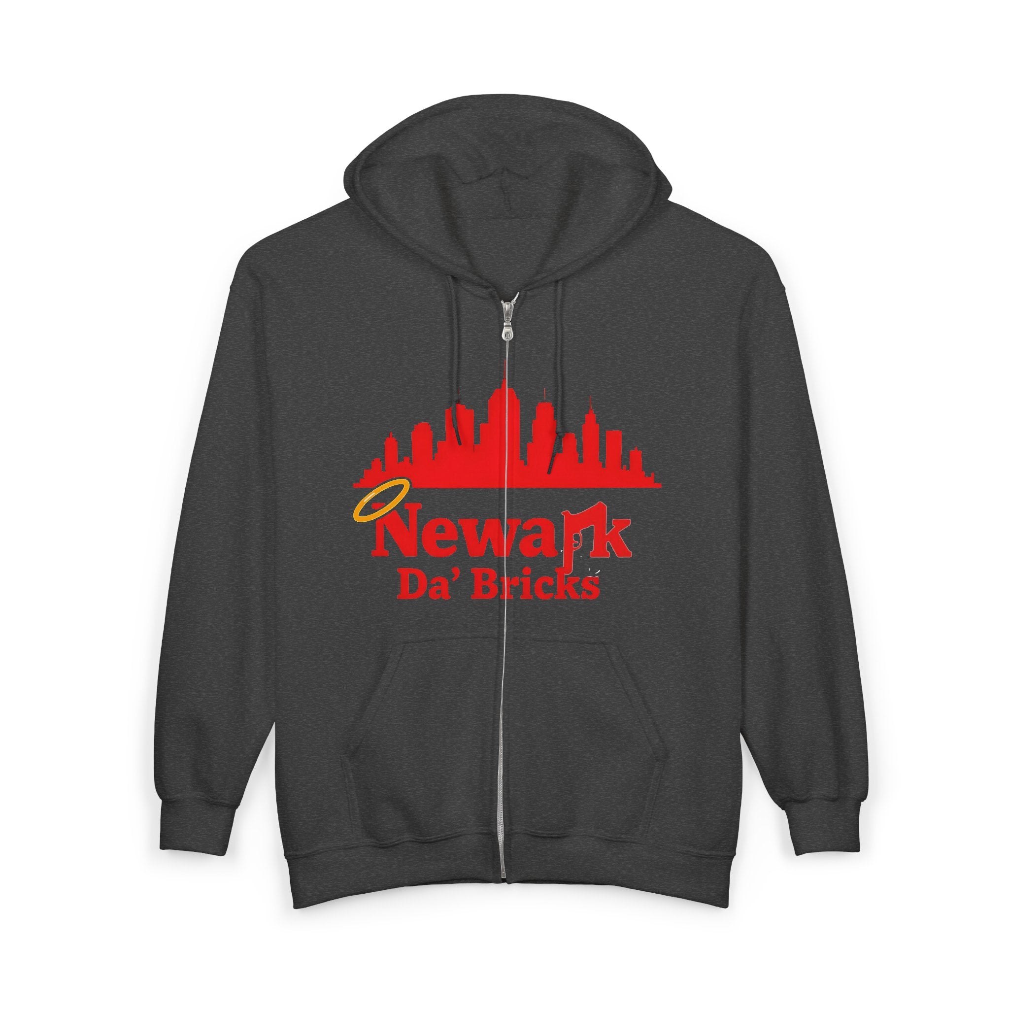 FURDREAMS “EWR” V Unisex Full Zip Hoodie for Warmth and Style