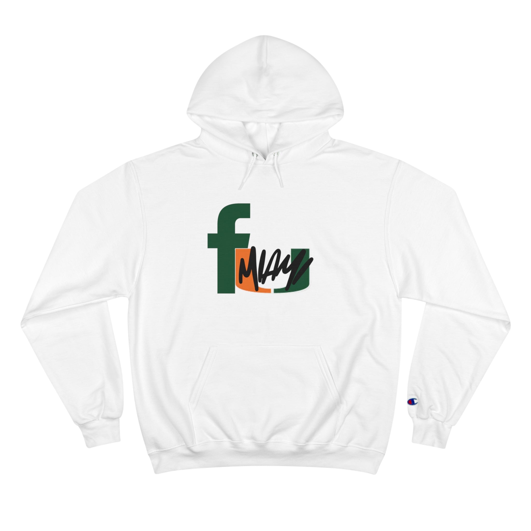 FURDREAMS NCAA “MIA” VI Champion Hoodie Sweatshirt