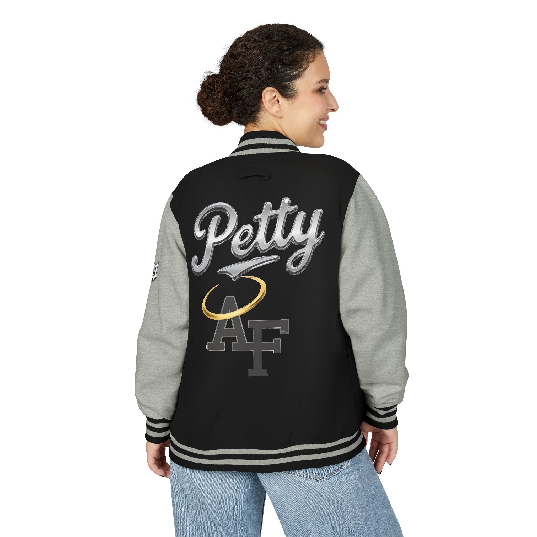 FURDREAMS "USA" I Graffiti Shield Letterman Jacket