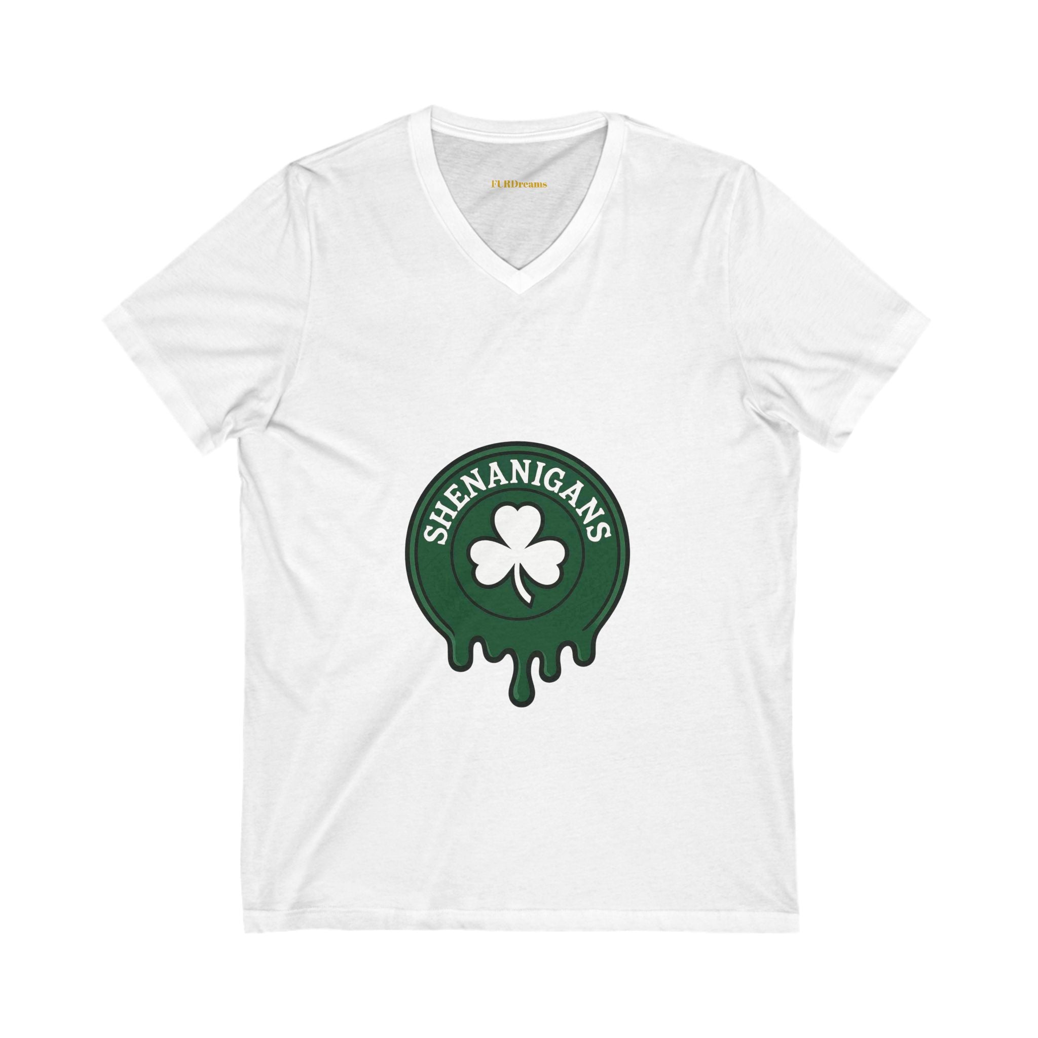 FURDreams NBA “BOS” VIII Unisex Jersey Short Sleeve V-Neck Tee