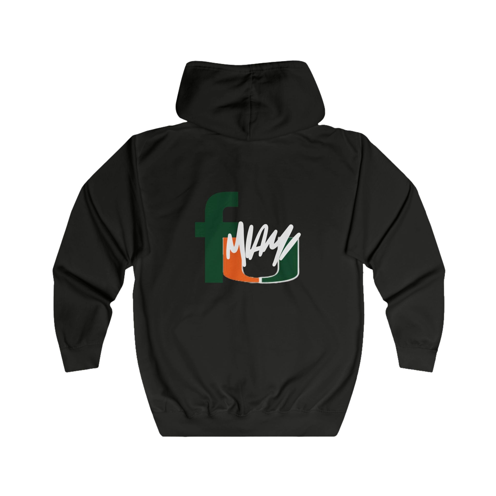 FURDREAMS NCAA “MIA” IX Unisex Full-zip Sweatshirt