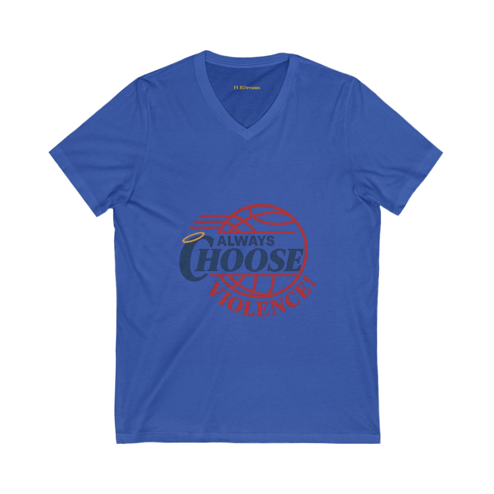 FURDreams NBA “LAX” I Unisex Jersey Short Sleeve V-Neck Tee