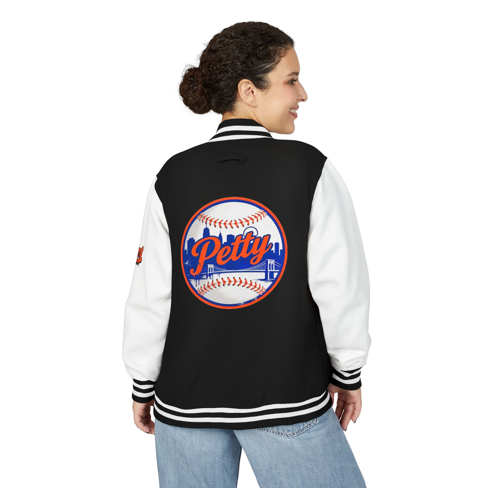 FURDREAMS "NYC" VII Graffiti Shield Letterman Jacket