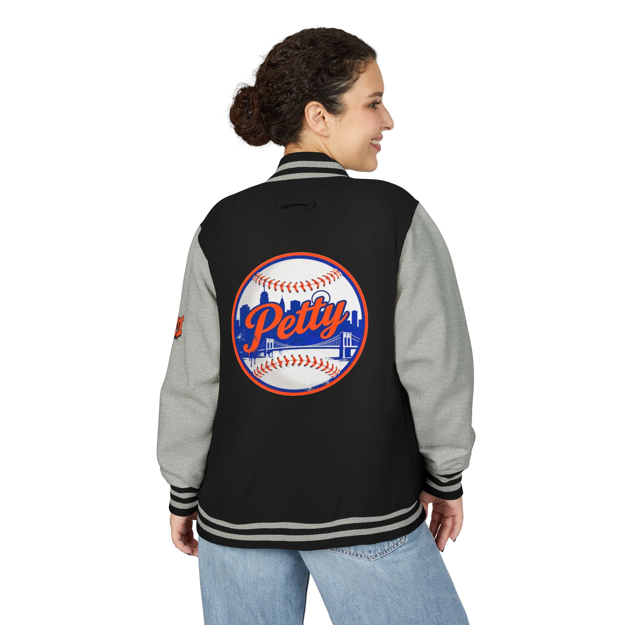 FURDREAMS "NYC" VII Graffiti Shield Letterman Jacket