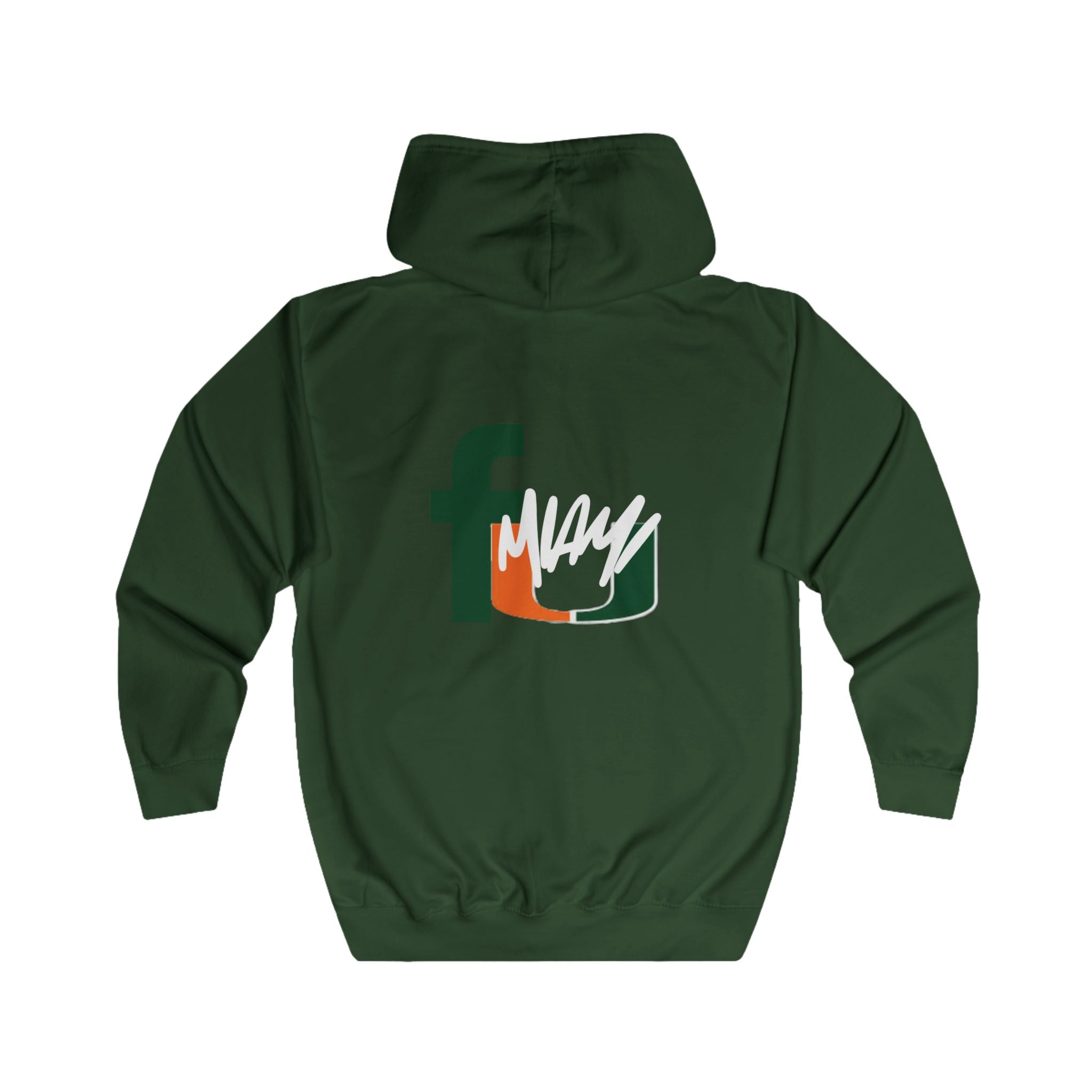 FURDREAMS NCAA “MIA” IX Unisex Full-zip Sweatshirt