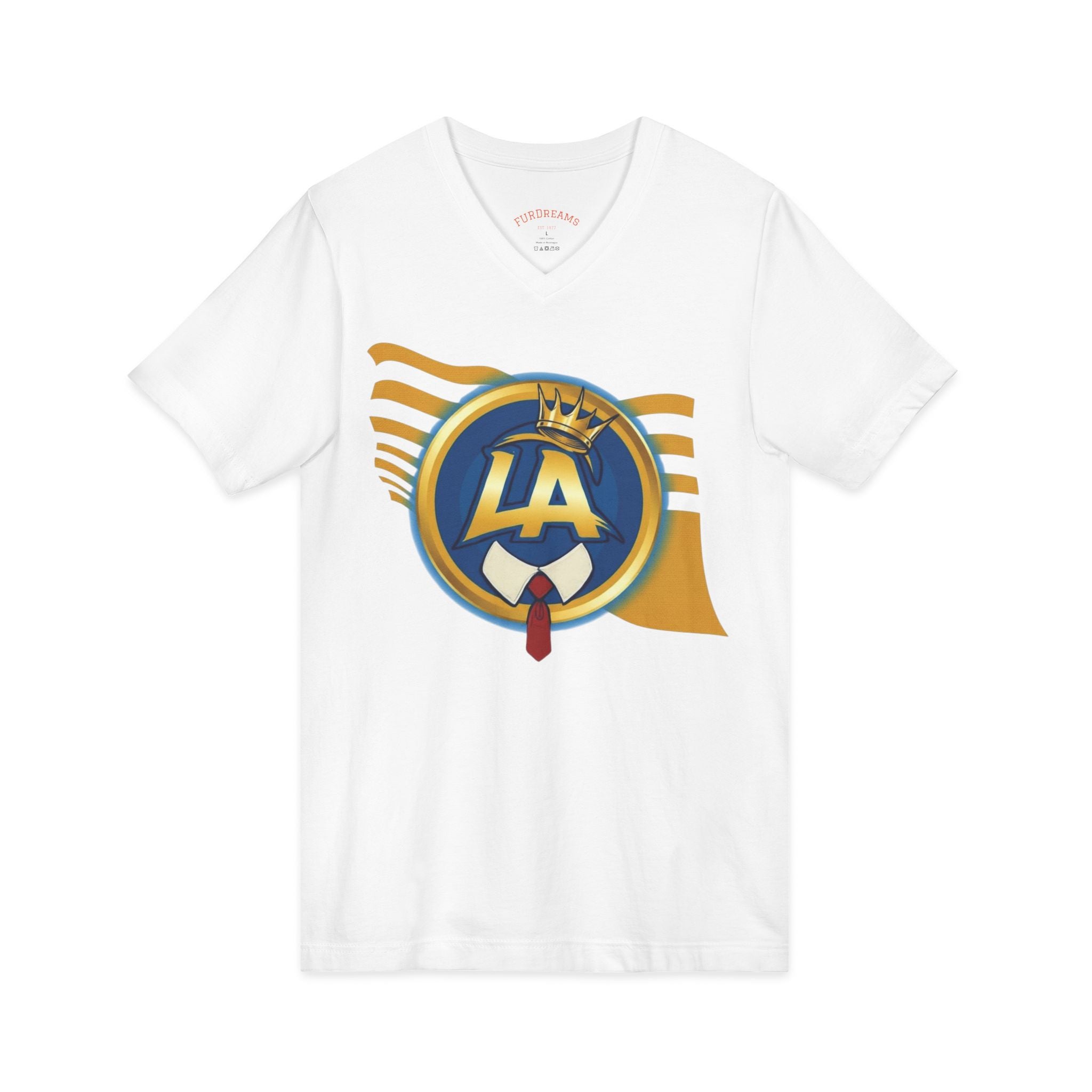FURDreams "LAX" I V-Neck Tee Shirt