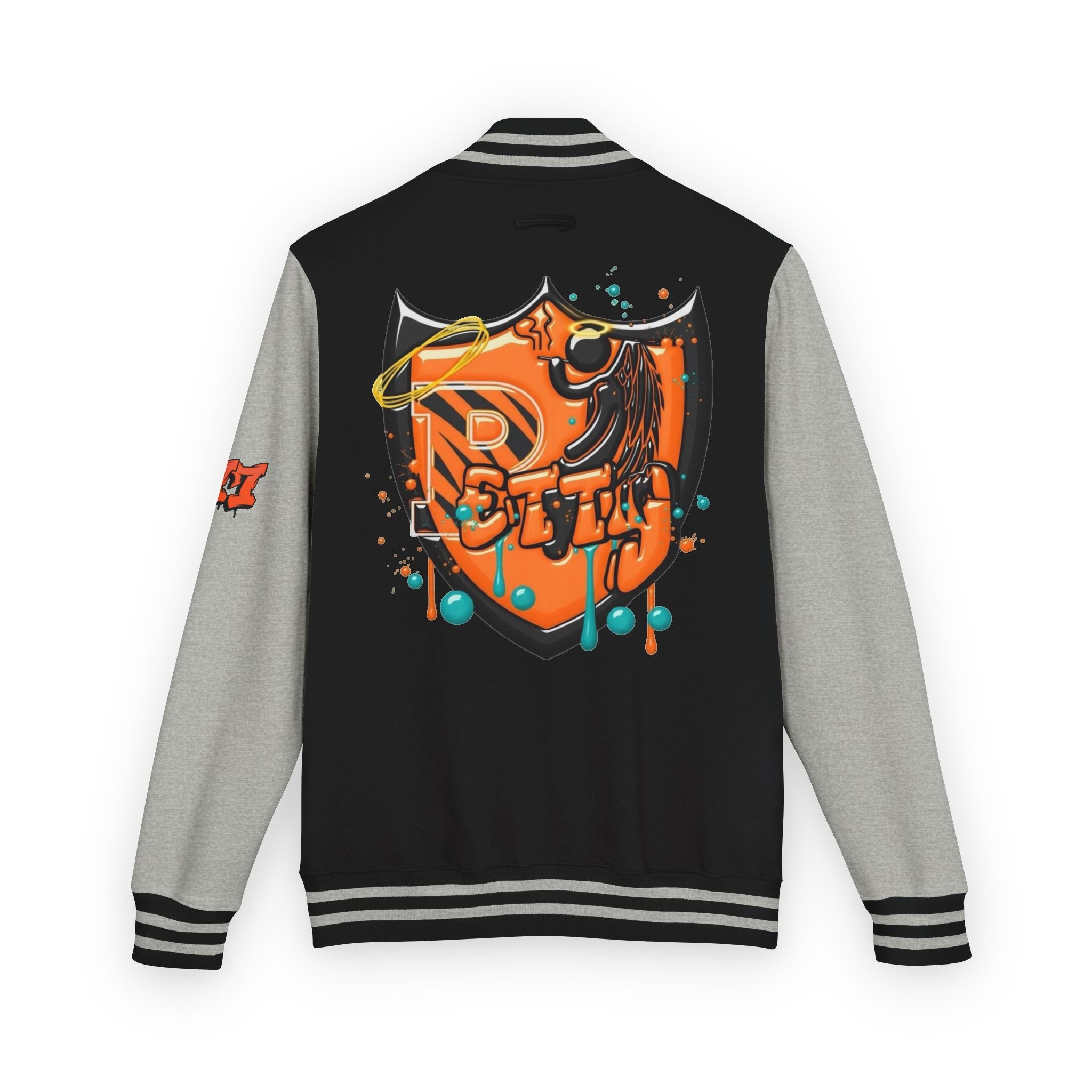 FURDREAMS "EWR" III Graffiti Shield Letterman Jacket