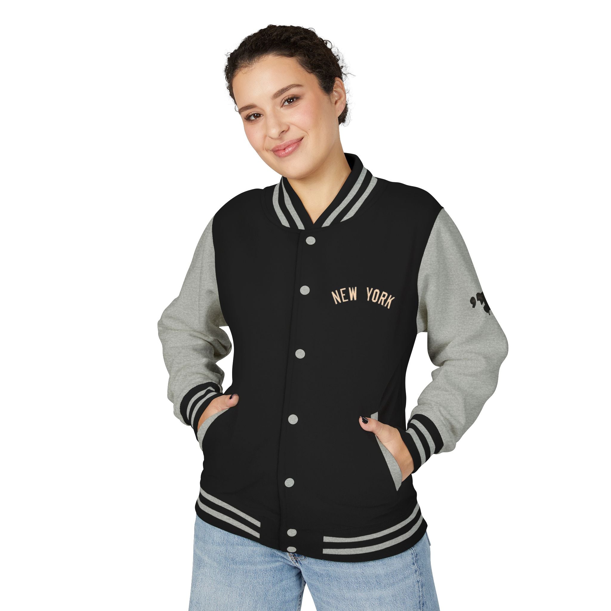 FURDreams "NYC" IV Graffiti Shield Letterman Jacket