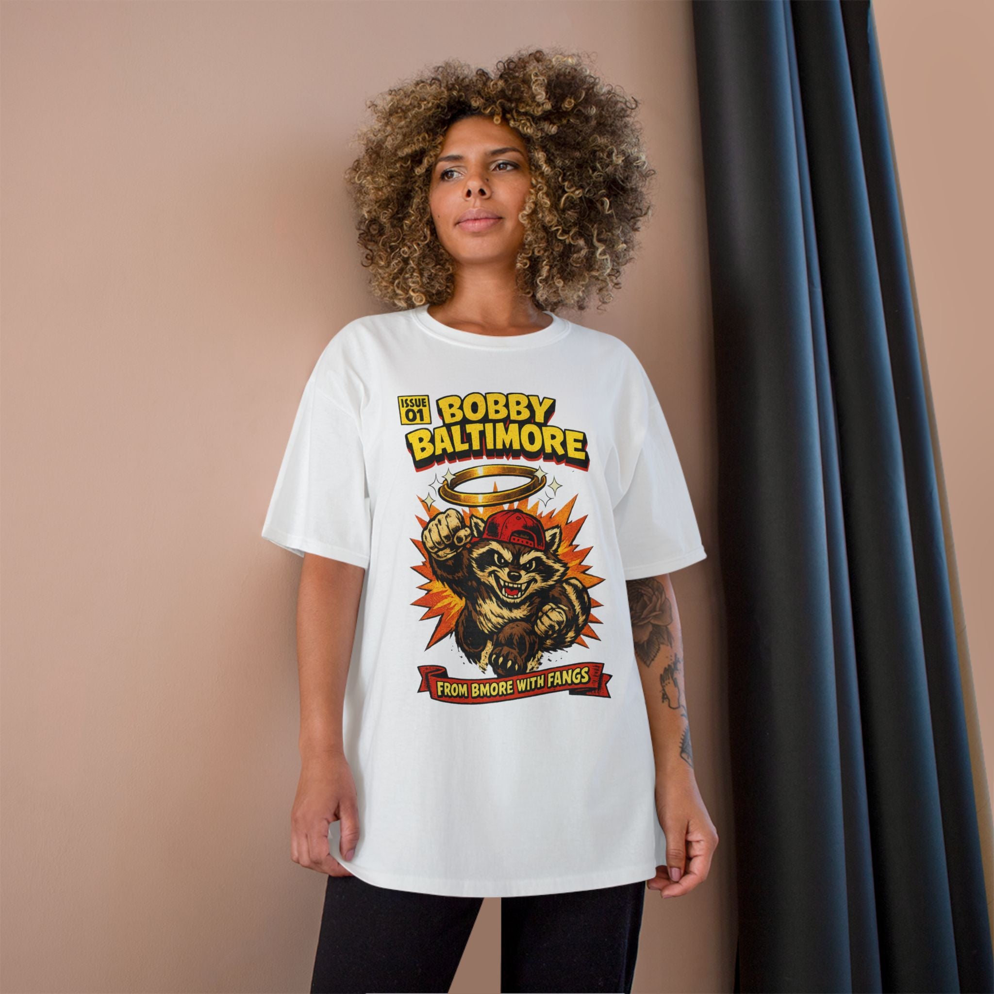 FURDreams “BWI” BobbyB Jersey Graffiti Champion T‑Shirt