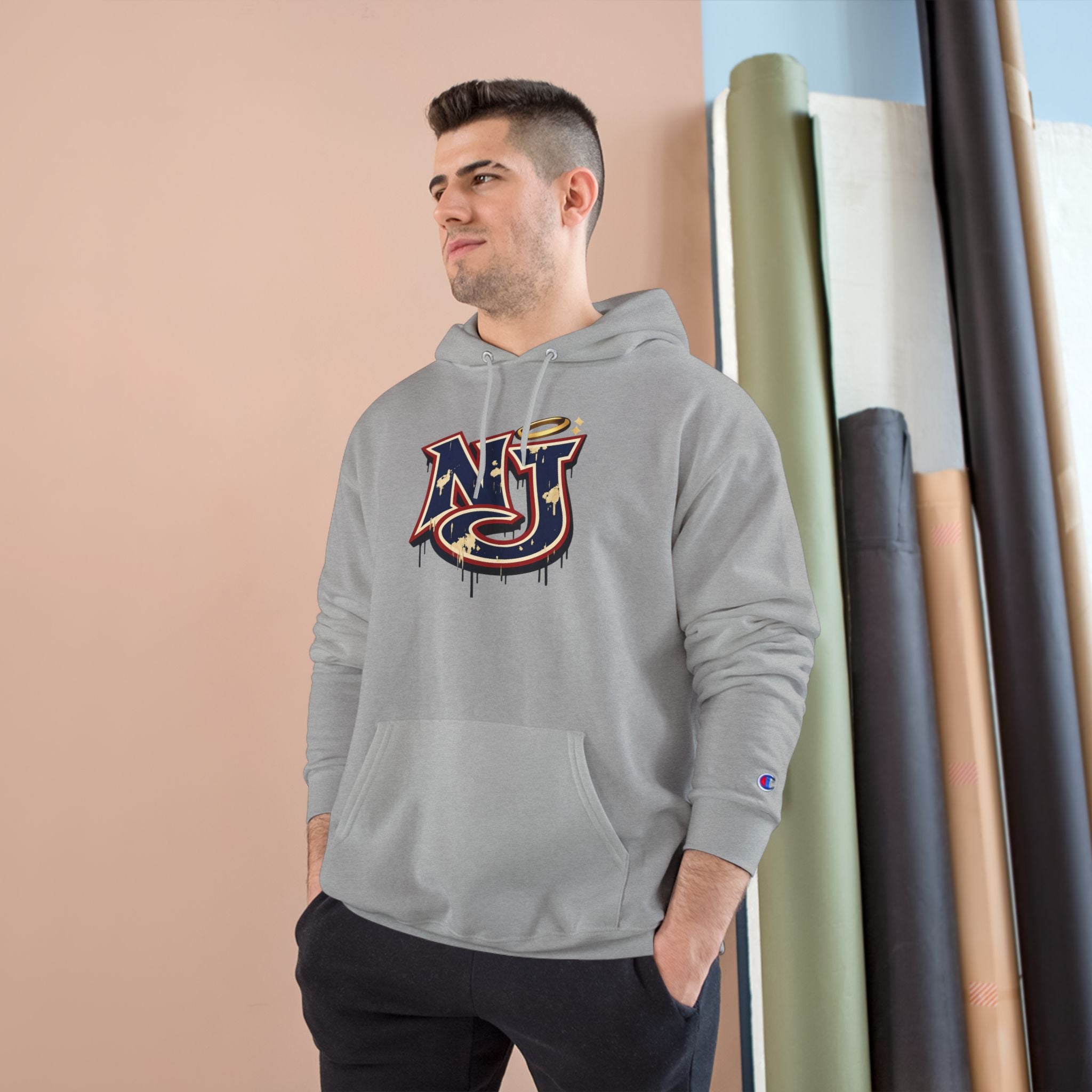 FURDreams "EWR" XII — NJ Drip Monogram Champion Pullover