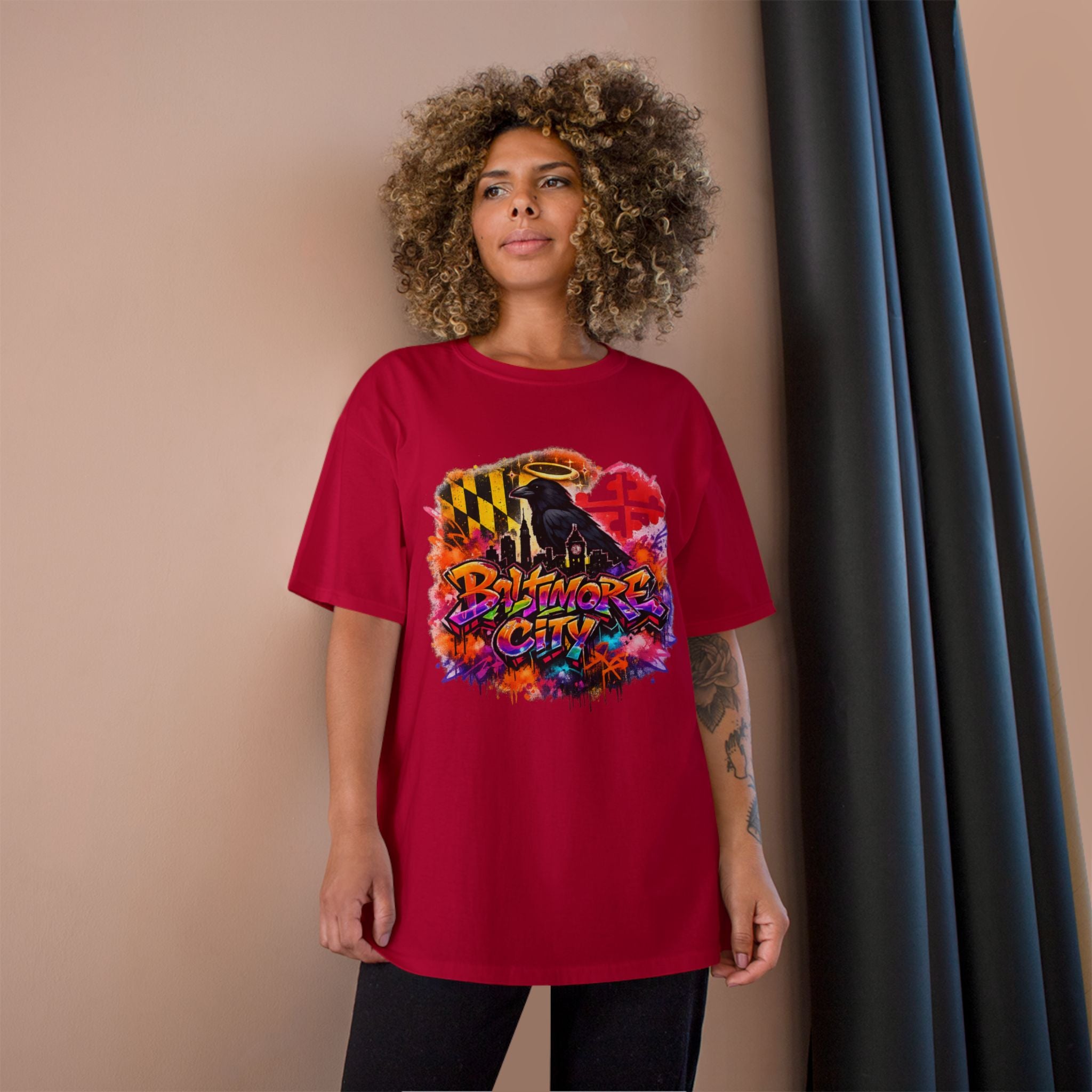 Copy of FURDreams “BWI” BobbyB 2.0 Jersey Graffiti Champion T‑Shirt