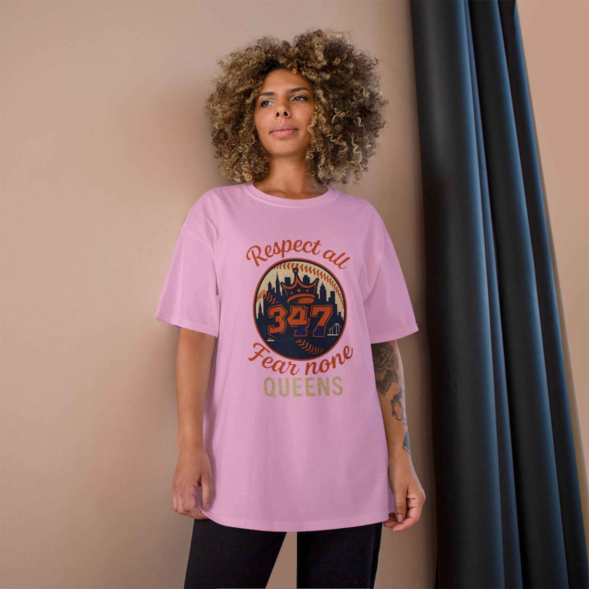 FURDreams “NYC OGTiktok IV” Champion Graffiti T‑Shirt — Street Style 'Play' Graphic Tee