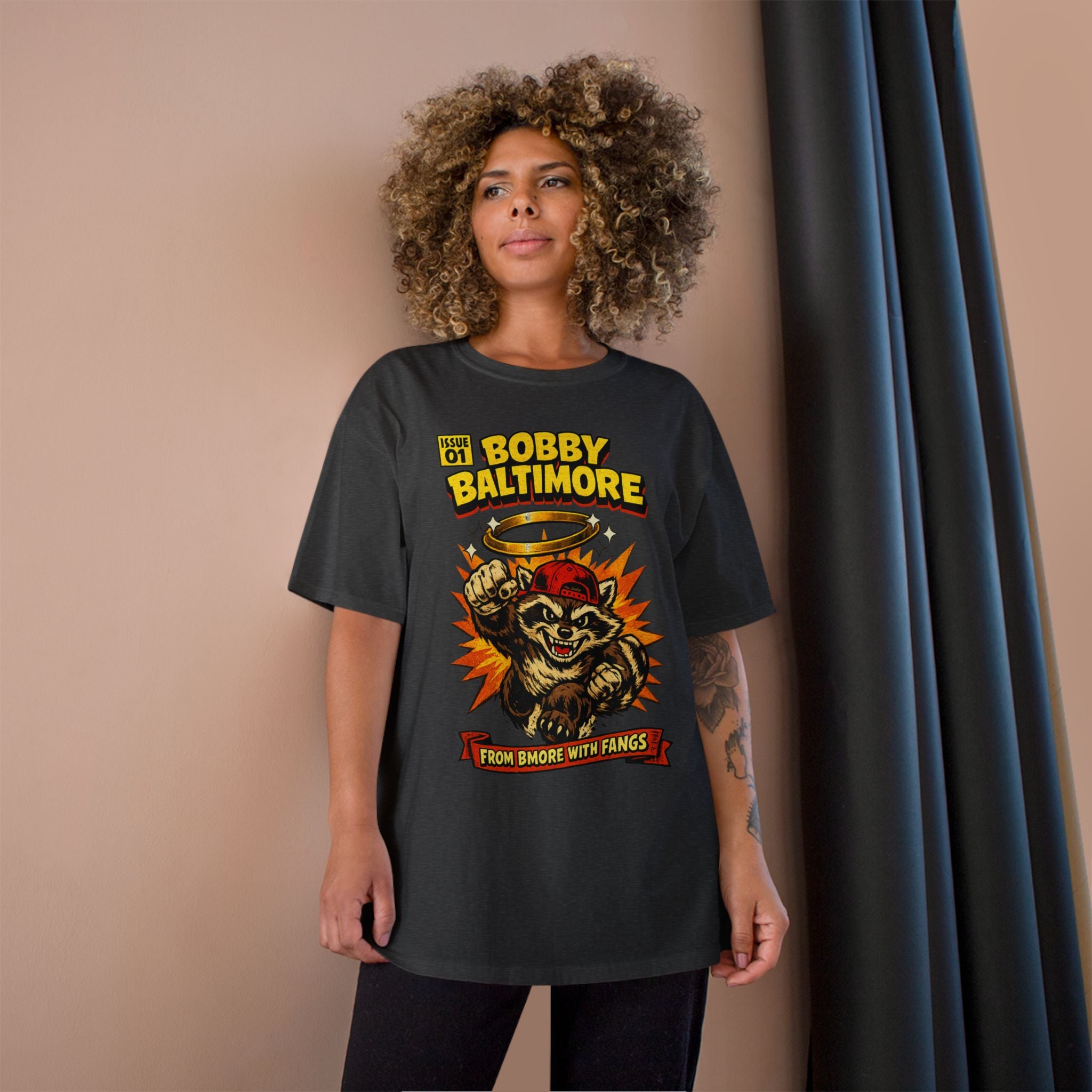 FURDreams “BWI” BobbyB Jersey Graffiti Champion T‑Shirt
