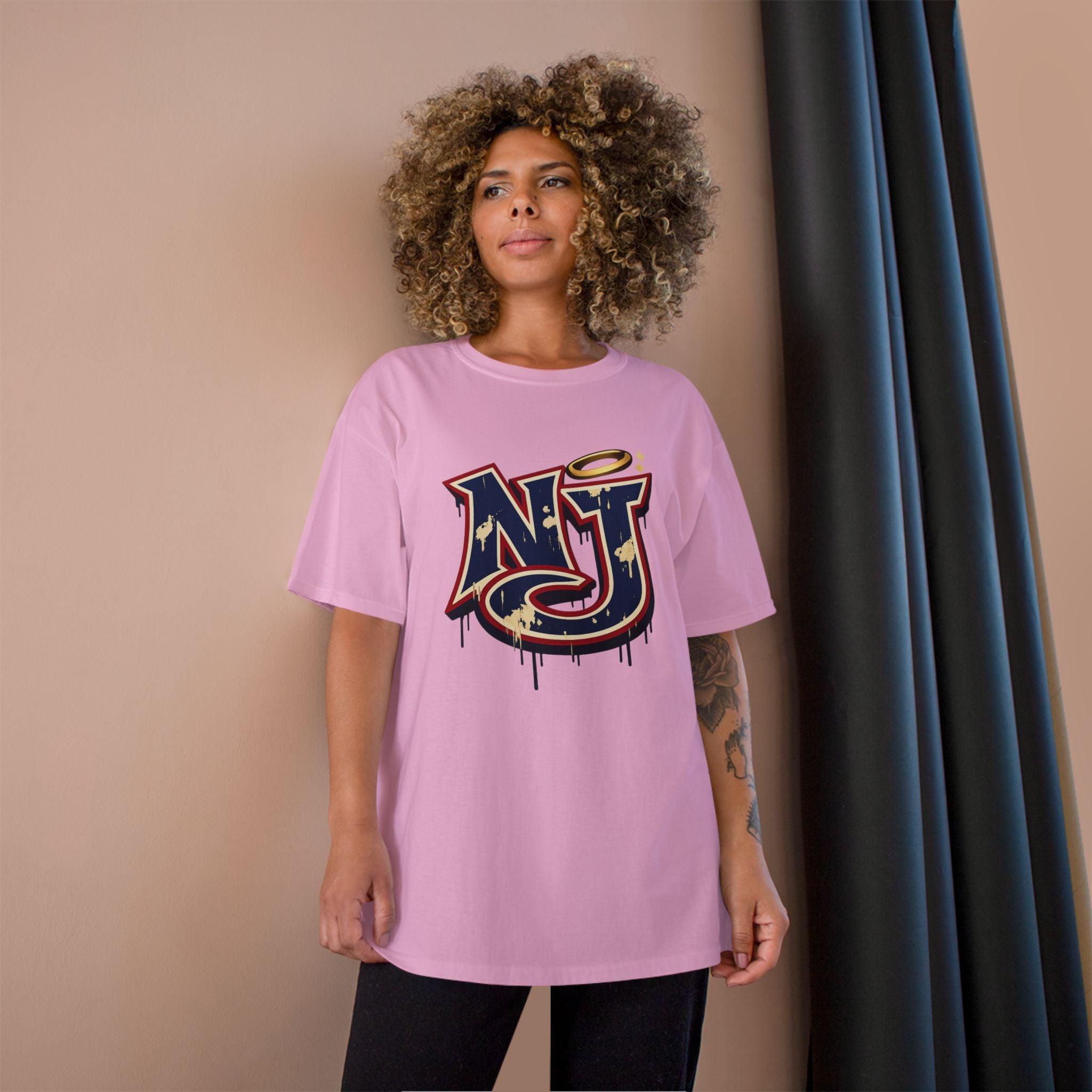 FURDreams "EWR" XII — NJ Drip Monogram Tee