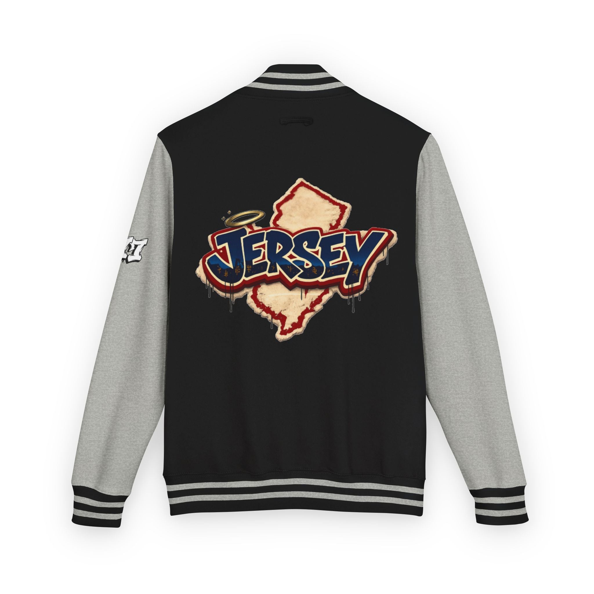 FURDREAMS “EWR” VIII Graffiti Shield Letterman Jacket