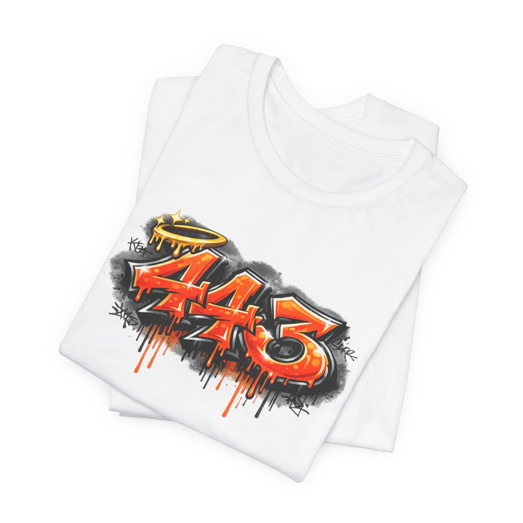 FURDreams “443” Graffiti Tee — Urban Streetwear T‑Shirt