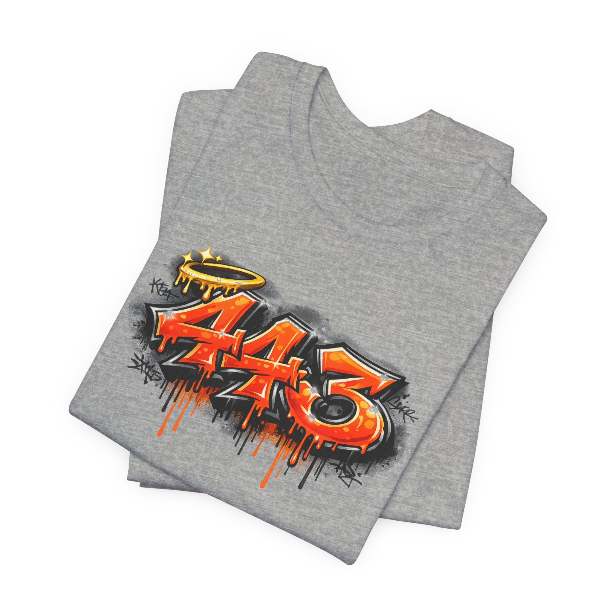 FURDreams “443” Graffiti Tee — Urban Streetwear T‑Shirt