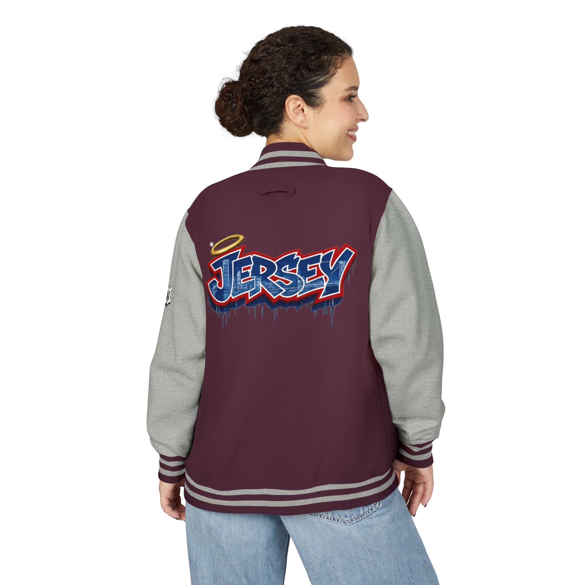 FURDREAMS “EWR” IX Graffiti Shield Letterman Jacket