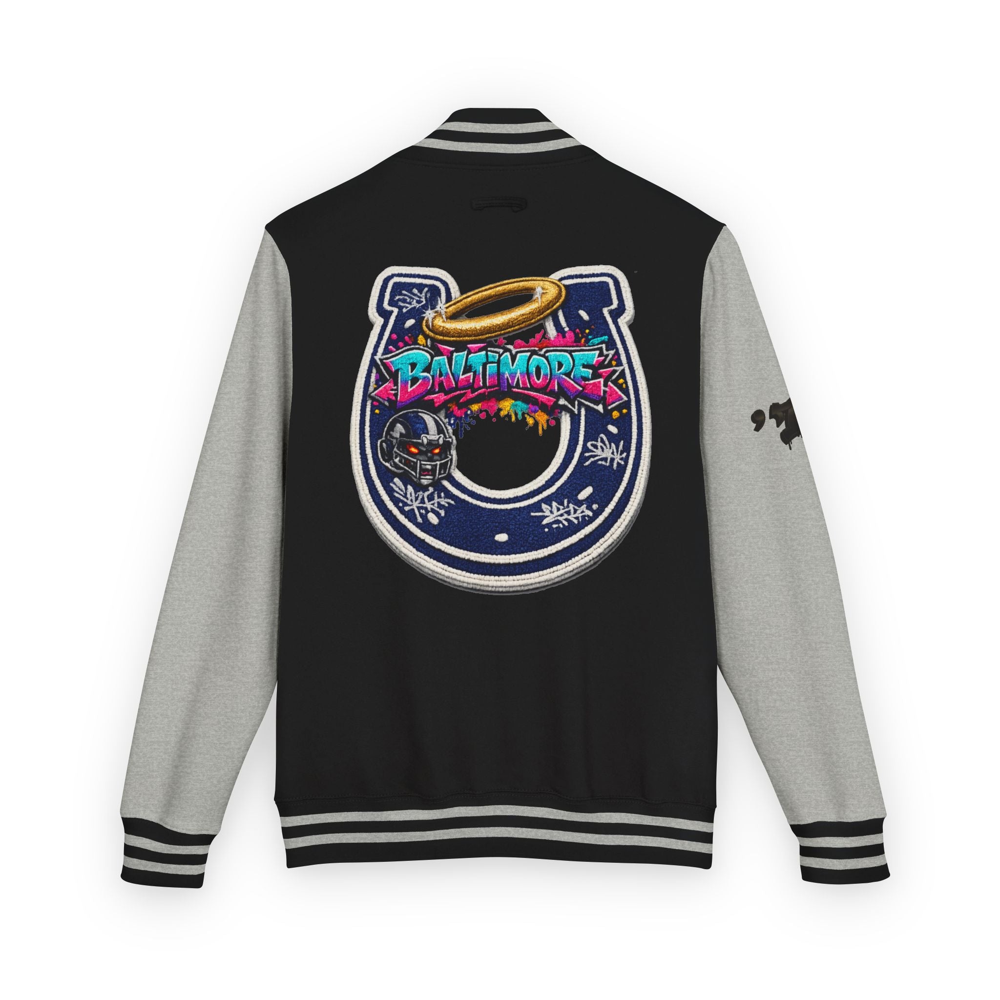 FURDreams “Baltimore” Collegiate Chest Letterman Jacket — Varsity Streetwear