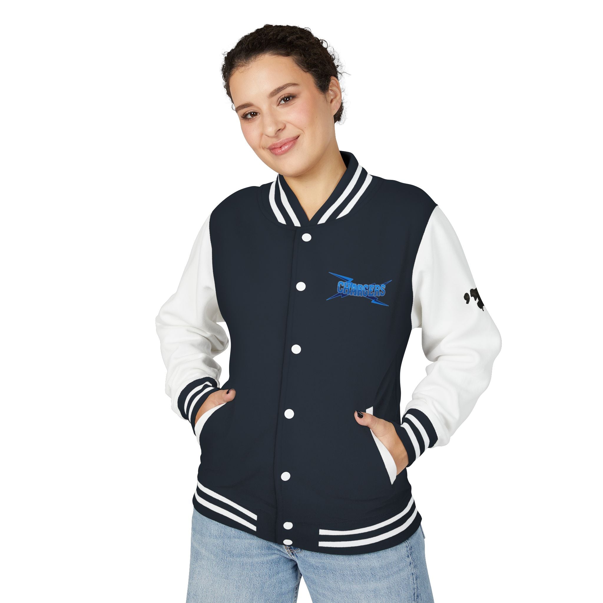 FURDreams "LAX" I Graffiti Shield Letterman Jacket