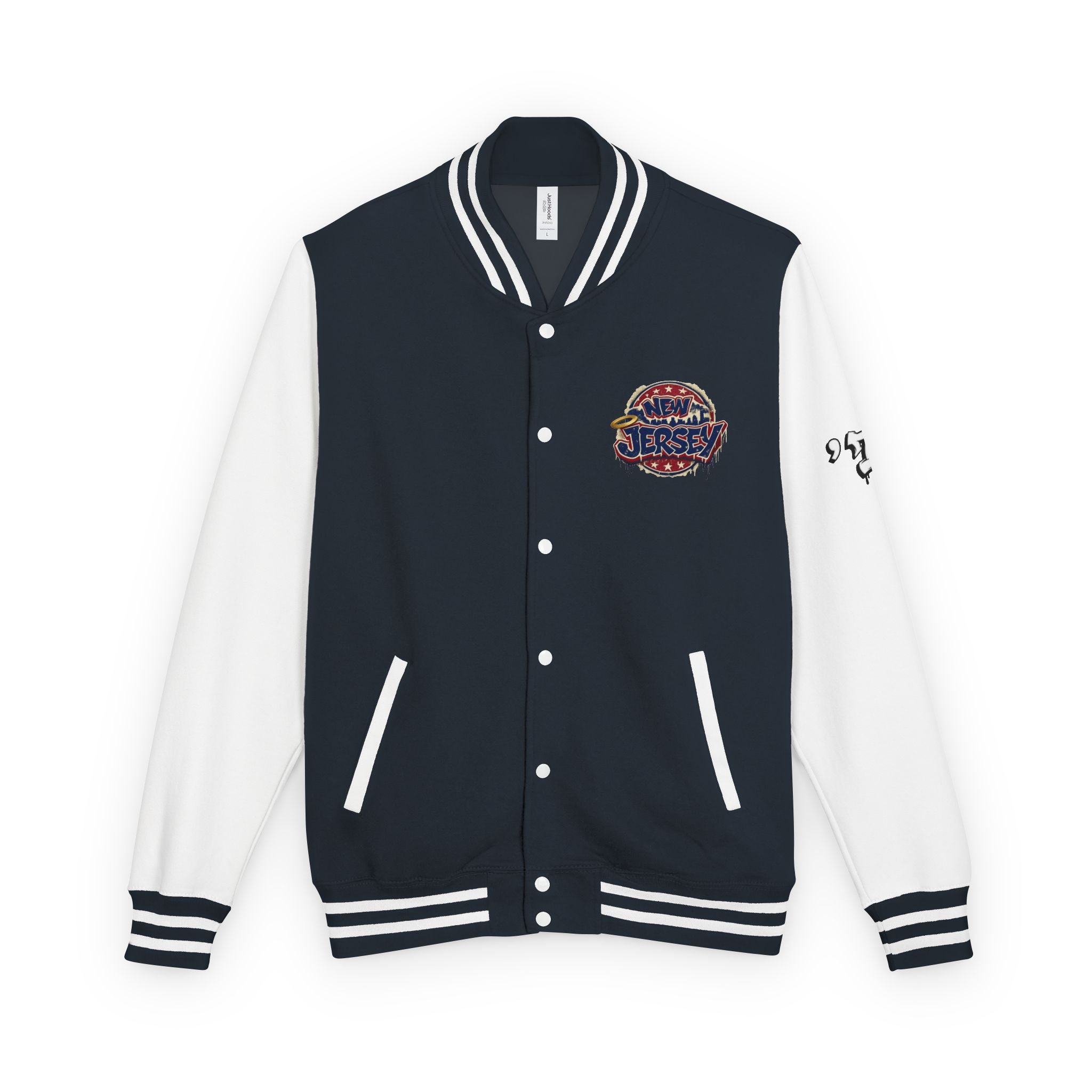 FURDREAMS “EWR” VIII Graffiti Shield Letterman Jacket