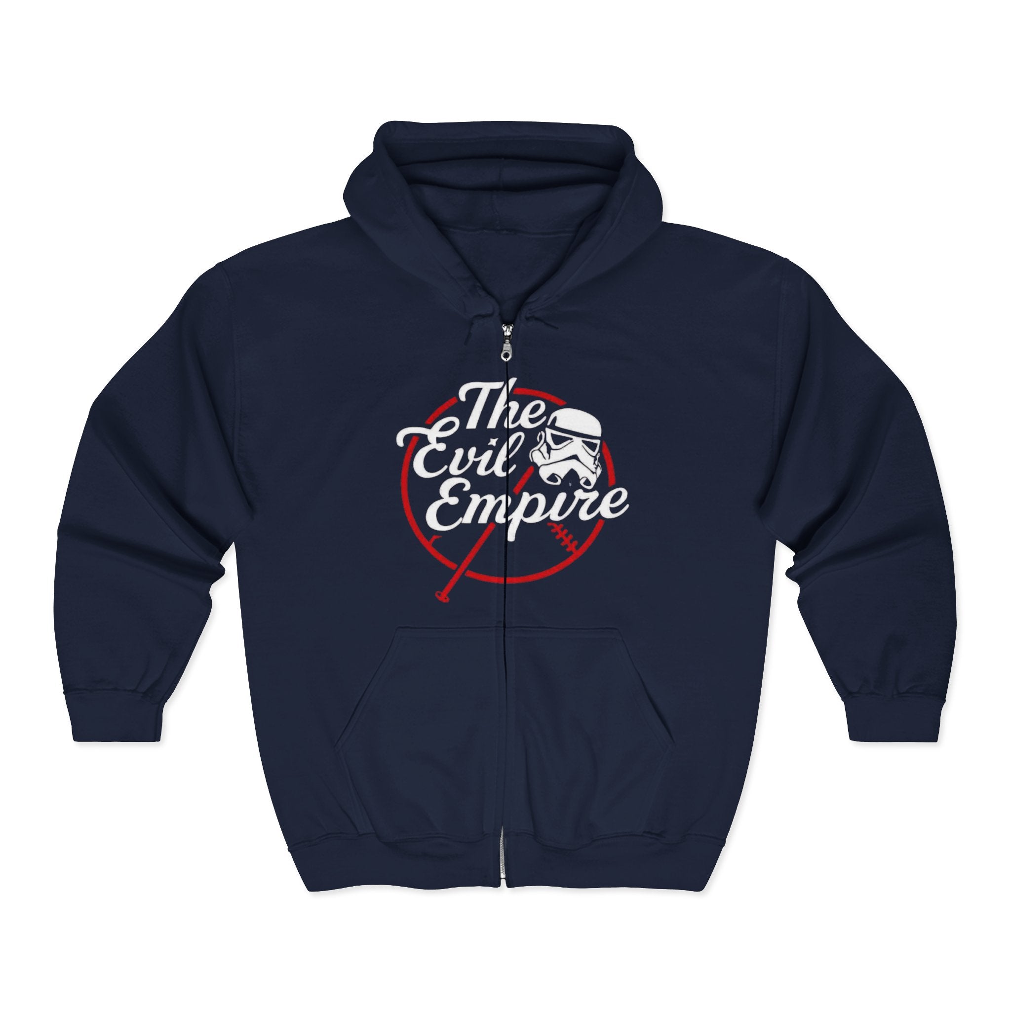 FURDreams MLB “NYC Empire” XXX Love Unisex Full Zip Hoodie for Warmth and Style