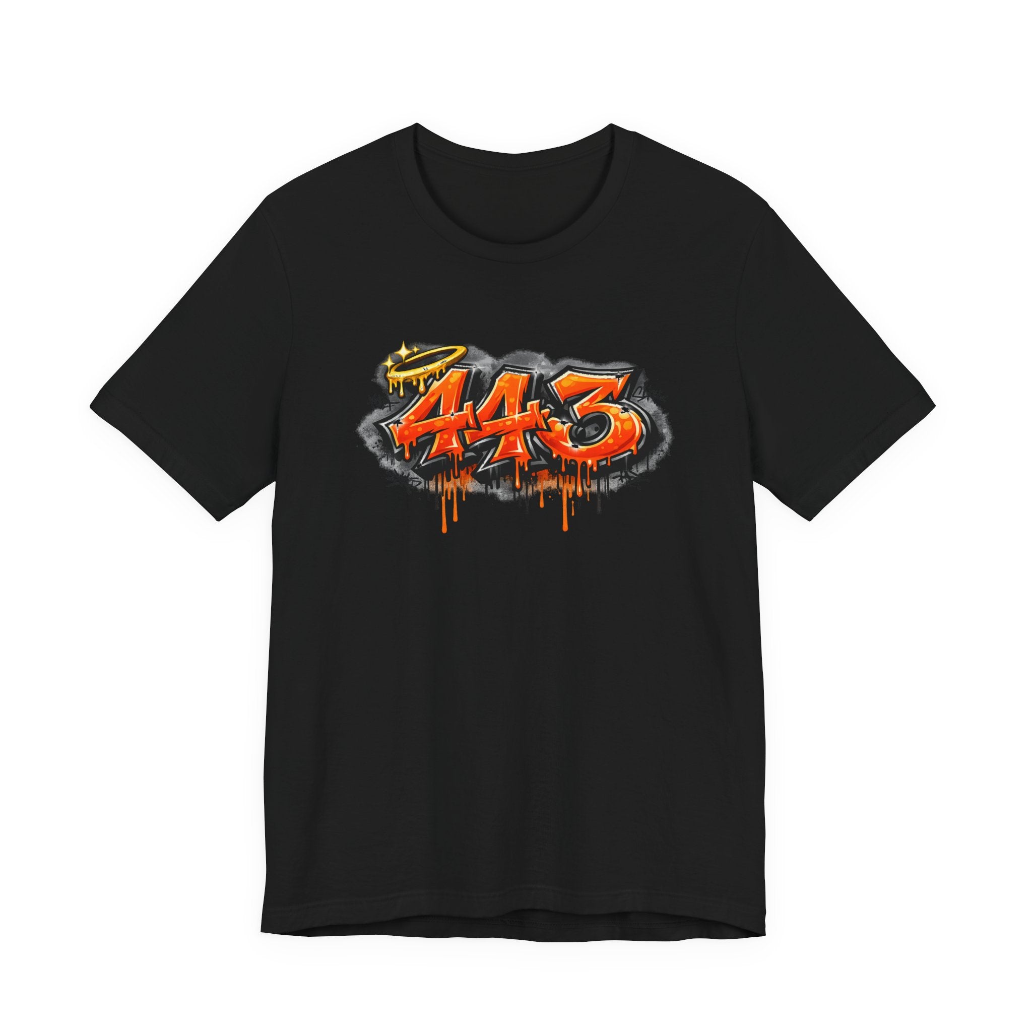 FURDreams “443” Graffiti Tee — Urban Streetwear T‑Shirt