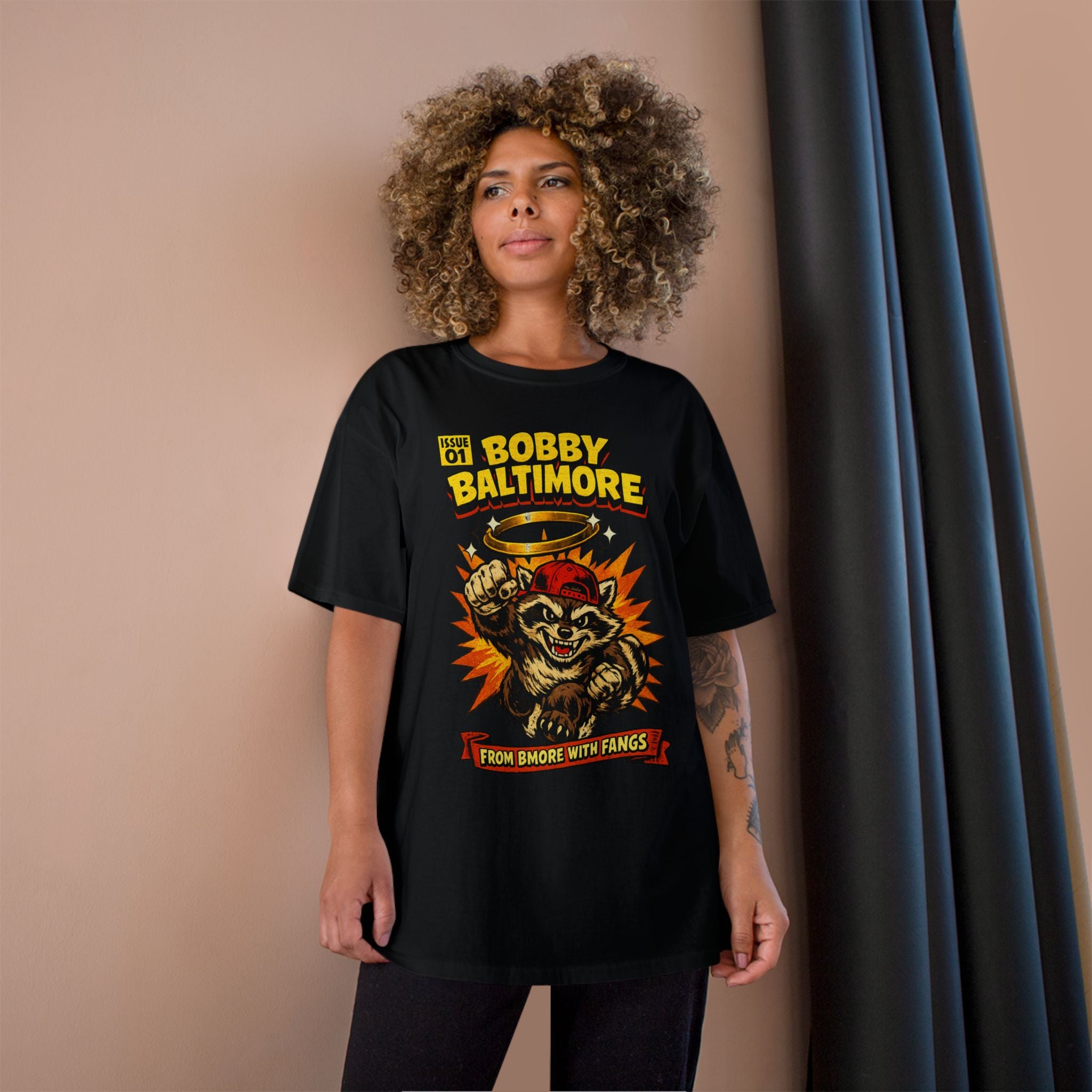 FURDreams “BWI” BobbyB Jersey Graffiti Champion T‑Shirt