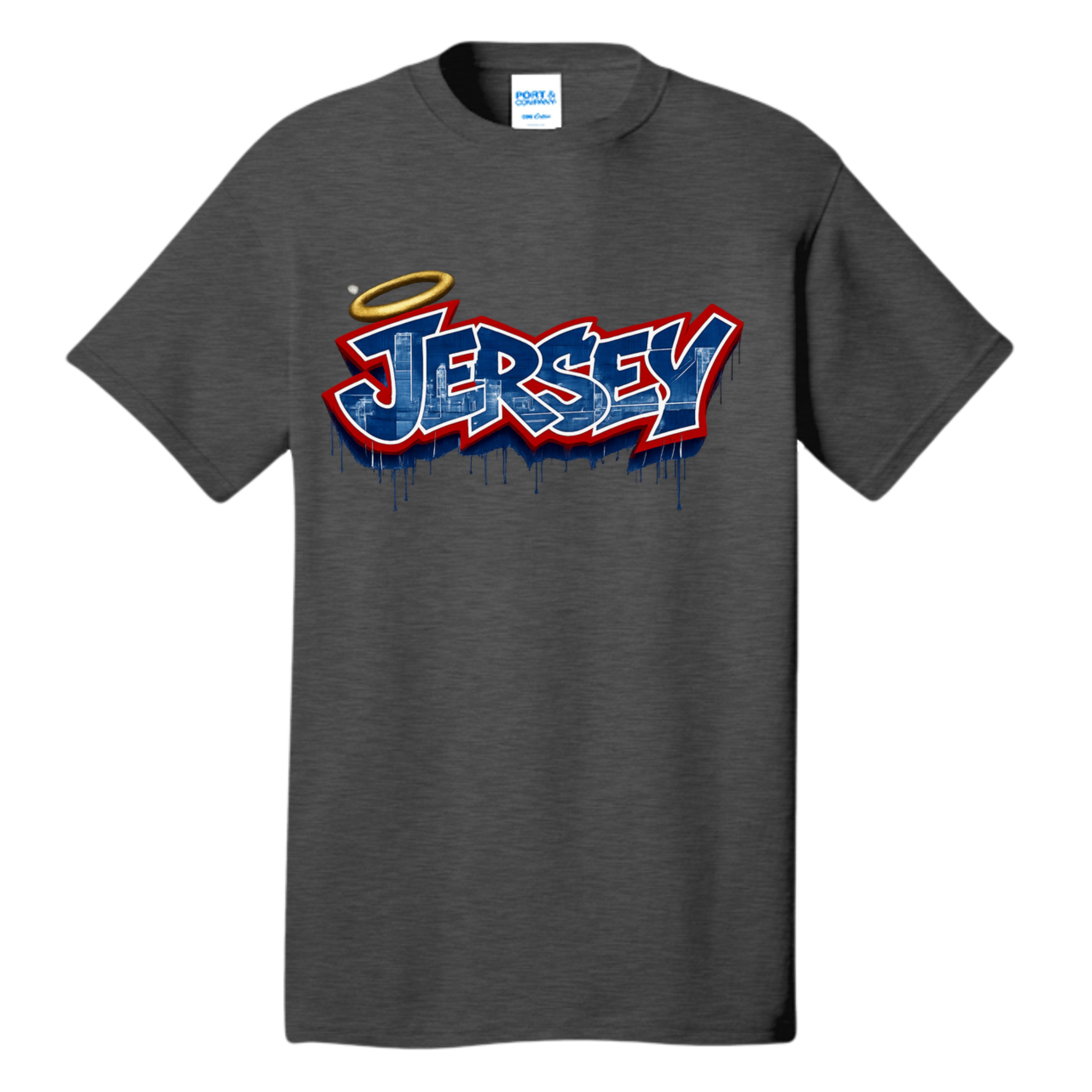 Dark Heather Grey - PC54T - FRONT